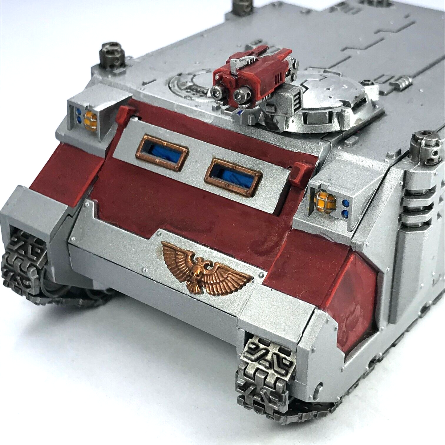 Grey Knights Rhino Tank APC Space Marines - Painted - Warhammer 40K