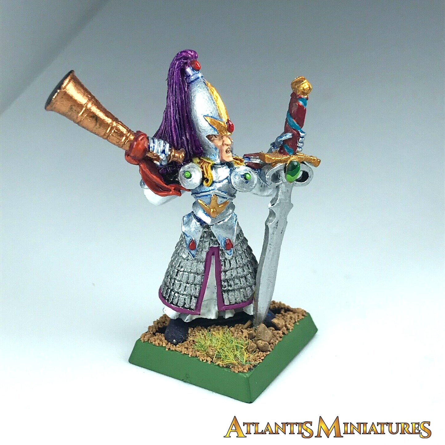 Classic Musician Swordmaster of Hoeth High Elf Elves - Warhammer Fantasy X6011