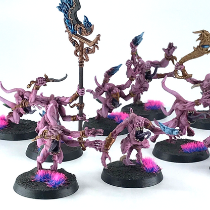 Pink Horrors of Tzeentch Chaos - Warhammer Age of Sigmar Painted C5018