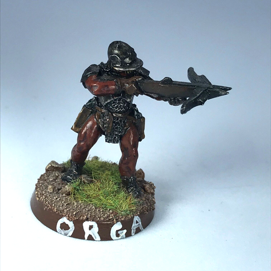 Uruk Hai with Crossbow - LOTR Warhammer Lord of the Rings Painted Metal X988