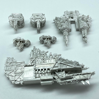 Ork Terror Ship - Battlefleet Gothic Warhammer Games Workshop Metal X7512