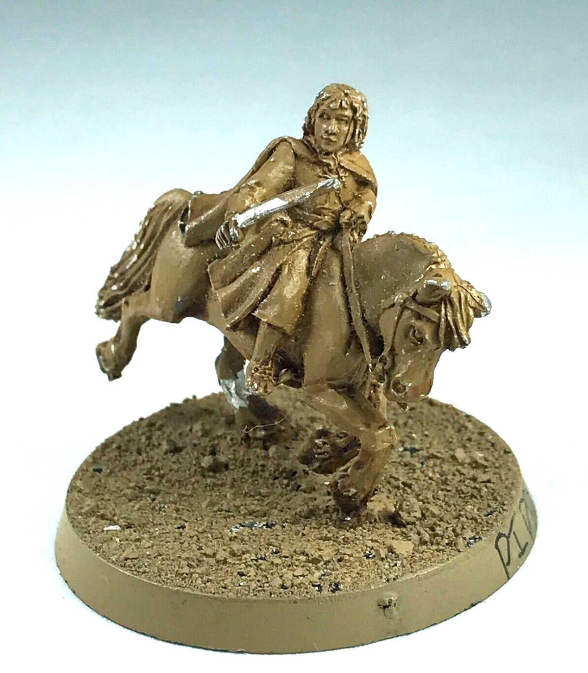 Metal Pippin Mounted on Pony - LOTR / Warhammer / Lord of the Rings X2331