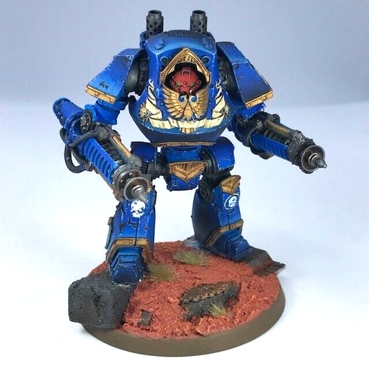 Contemptor Dreadnought Ultramarines Space Marines - Warhammer Horus Heresy GW