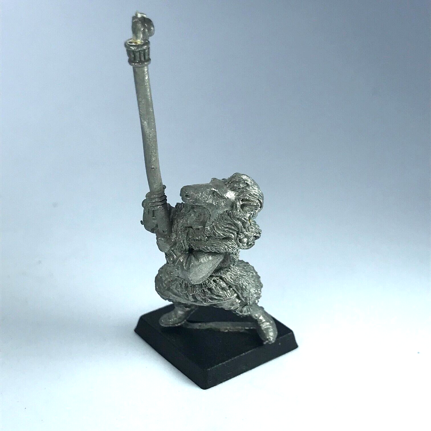 Metal White Lion Standard Bearer High Elf Elves - Warhammer Fantasy X11371