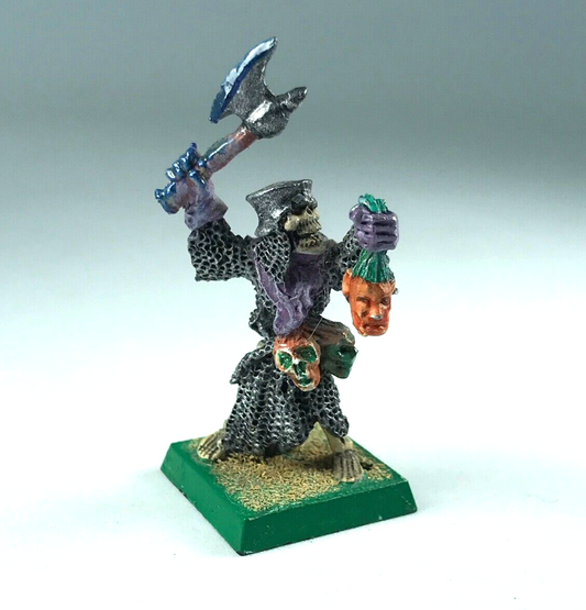 Classic Metal Undead Vampire Count Skeleton Champion - Warhammer Fantasy X1589