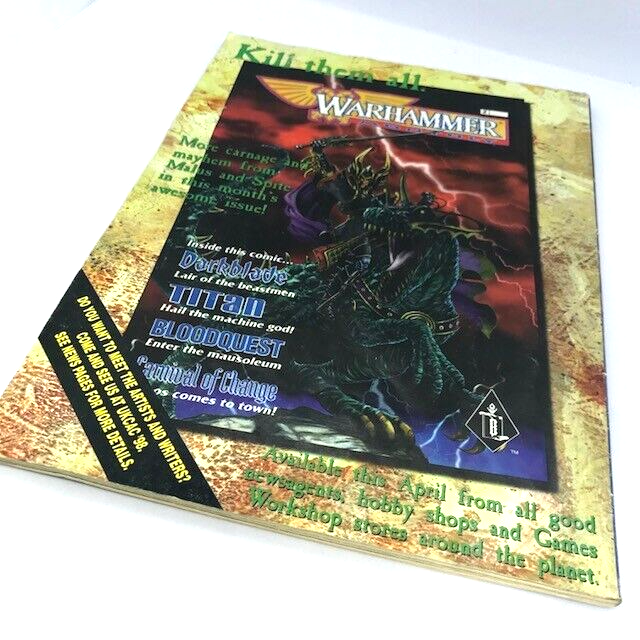 White Dwarf 220 Magazine Games Workshop Warhammer Fantasy 40,000 40K M81