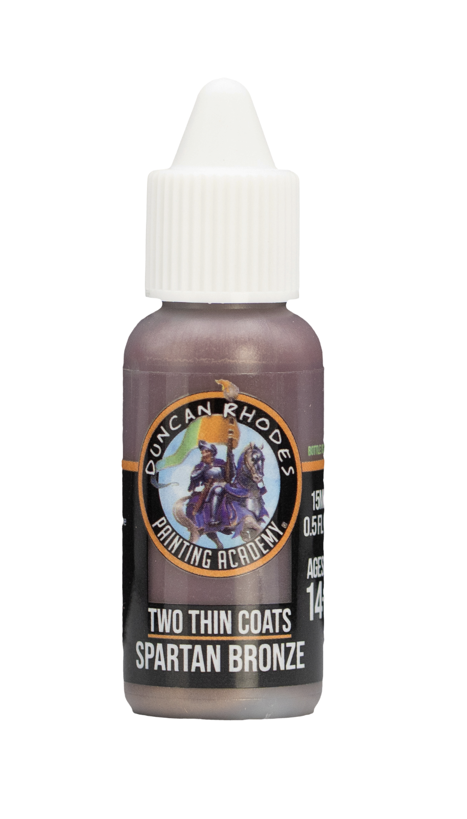 Spartan Bronze Two Thin Coats Paints Duncan Rhodes Painting Academy - 15ml