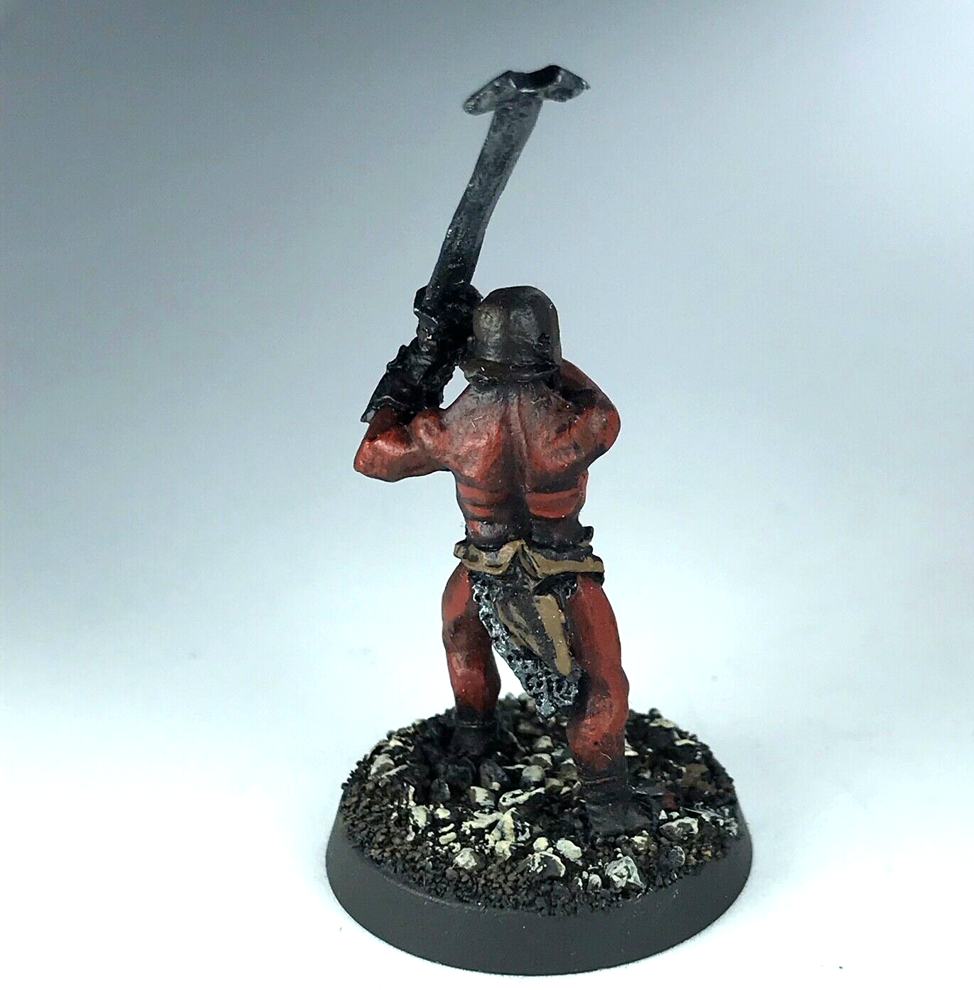 Painted Metal Uruk Hai Beserker - LOTR Warhammer / Lord of the Rings X2292