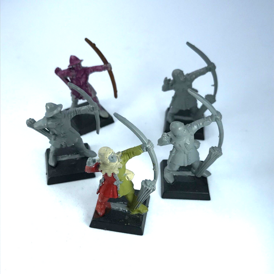 Classic Bretonnian Archers Longbow Men - Some Painted - Warhammer Fantasy C2745