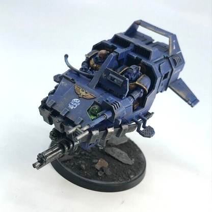 Land Speeder Space Marines Ultramarines - Warhammer 40K Games Workshop Painted