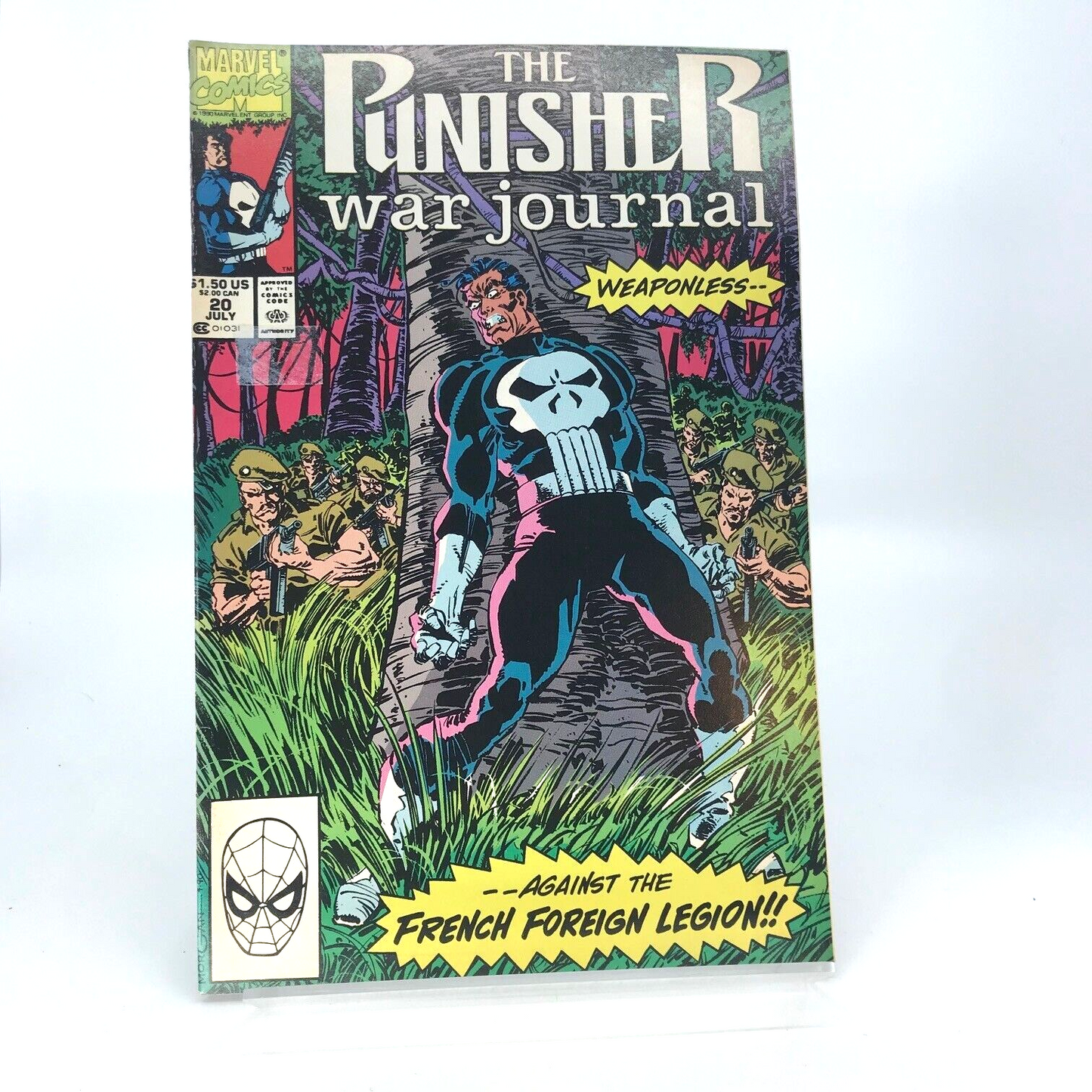 The Punisher War Journal Issue 20 Original Vintage Comic - Marvel Comics D67