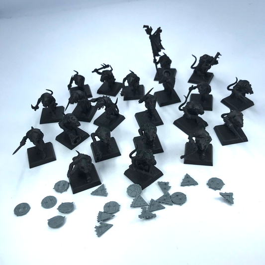 Classic Skaven Clanrat Clan Rats - Undercoated - Warhammer Fantasy C3618