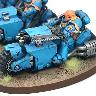 Space Marine Primaris Outriders - Painted - Warhammer 40K C223