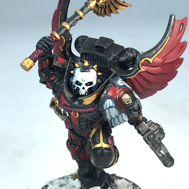 Space Marine Blood Angel Chaplain Character Painted - Warhammer 40K X4015