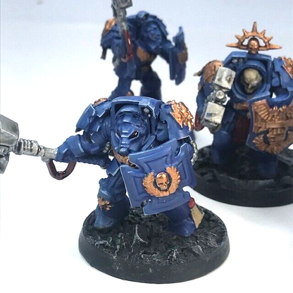 Space Marine Terminator Squad Ultramarines - Painted - Warhammer 40K C4054