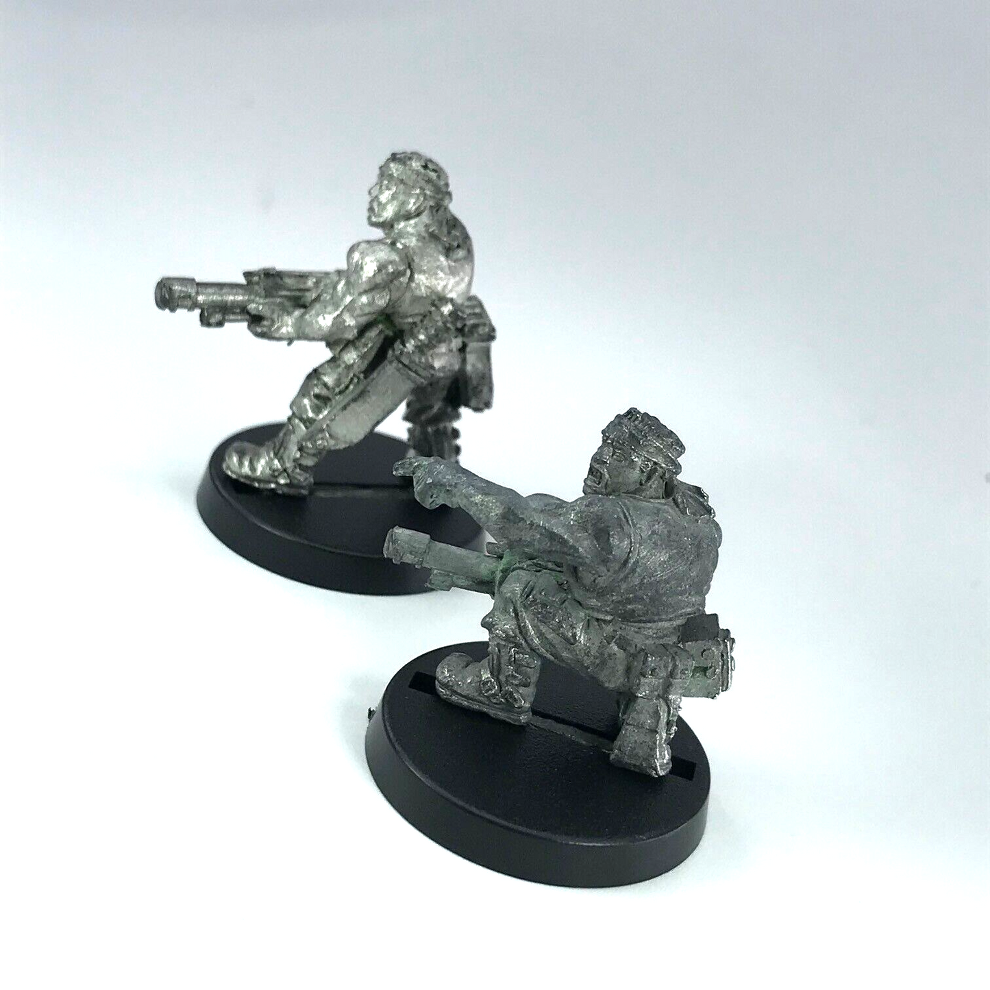 Catachan Heavy Bolter Team Crew Imperial Guard - Warhammer 40K Metal X12458