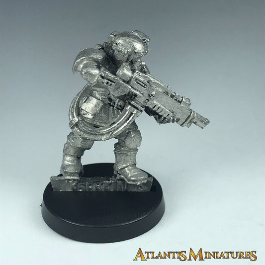 Metal Imperial Guard Kasrkin Stormtrooper Rifleman - Warhammer 40K X6410