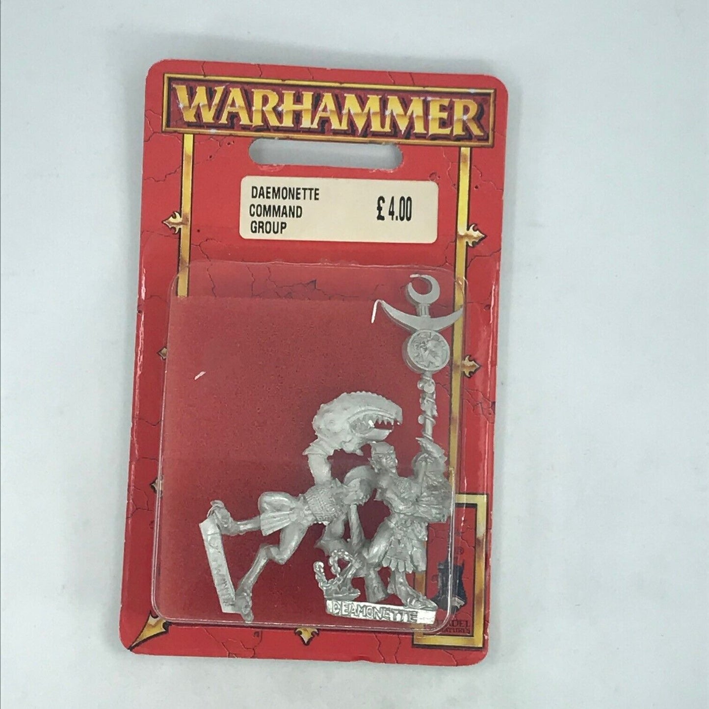 Metal Chaos Slaneesh Daemonette Command Group Blister - Warhammer Fantasy C839