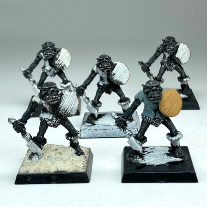 Orc Warriors - Orcs & Goblins - Warhammer Fantasy Citadel Classic Metal X14041