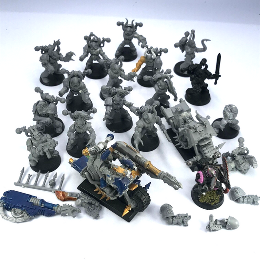 Chaos Space Marines Lot Spares - Varying Condition - Warhammer 40K C3708