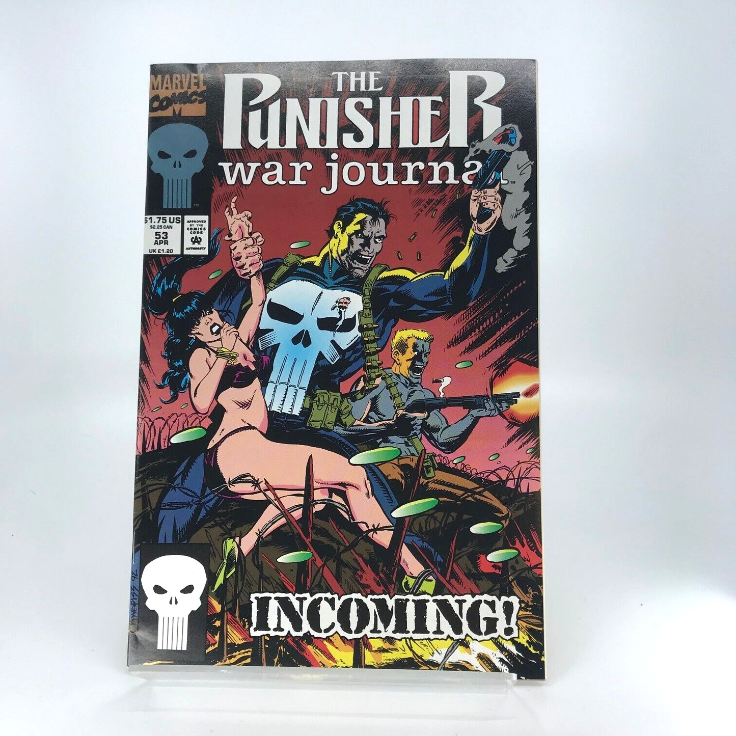 The Punisher War Journal Issue 53 Original Vintage Comic - Marvel Comics D79