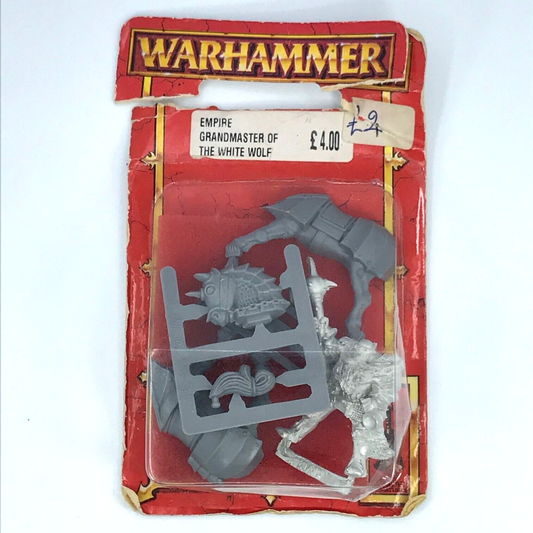 The Empire Grandmaster of the White Wolf - Worn Blister - Warhammer Fantasy C864