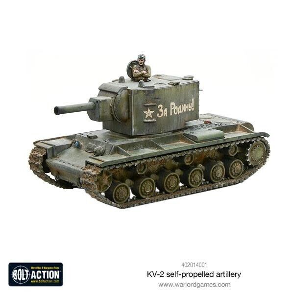 KV-1/KV-2 Heavy Tank - Warlord Games Bolt Action Miniatures