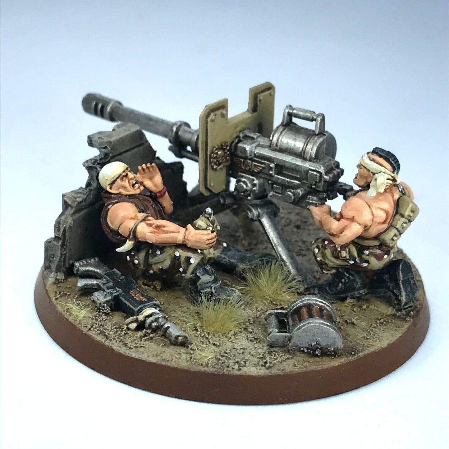 Catachan Autocannon Team Imperial Guard - Painted - Warhammer 40K GW C2262