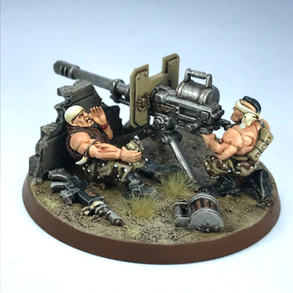 Catachan Autocannon Team Imperial Guard - Painted - Warhammer 40K GW C2262