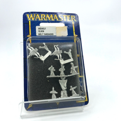 Classic High Elves Elven Bolt Throwers Blister - OOP - Warmaster Warhammer C4325