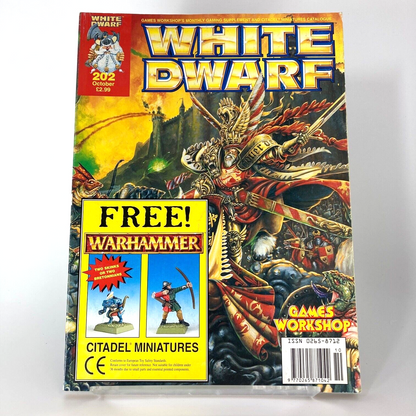 White Dwarf 202 Magazine Games Workshop Warhammer Fantasy 40,000 40K M1081