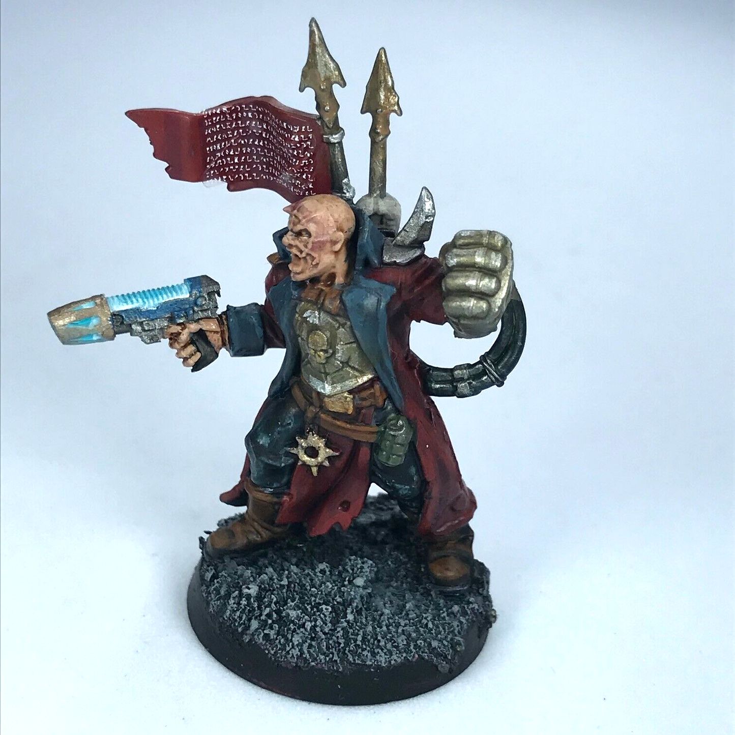 Traitor Guard Cultist Leader Chaos Space Marines - Painted Warhammer 40K X12219