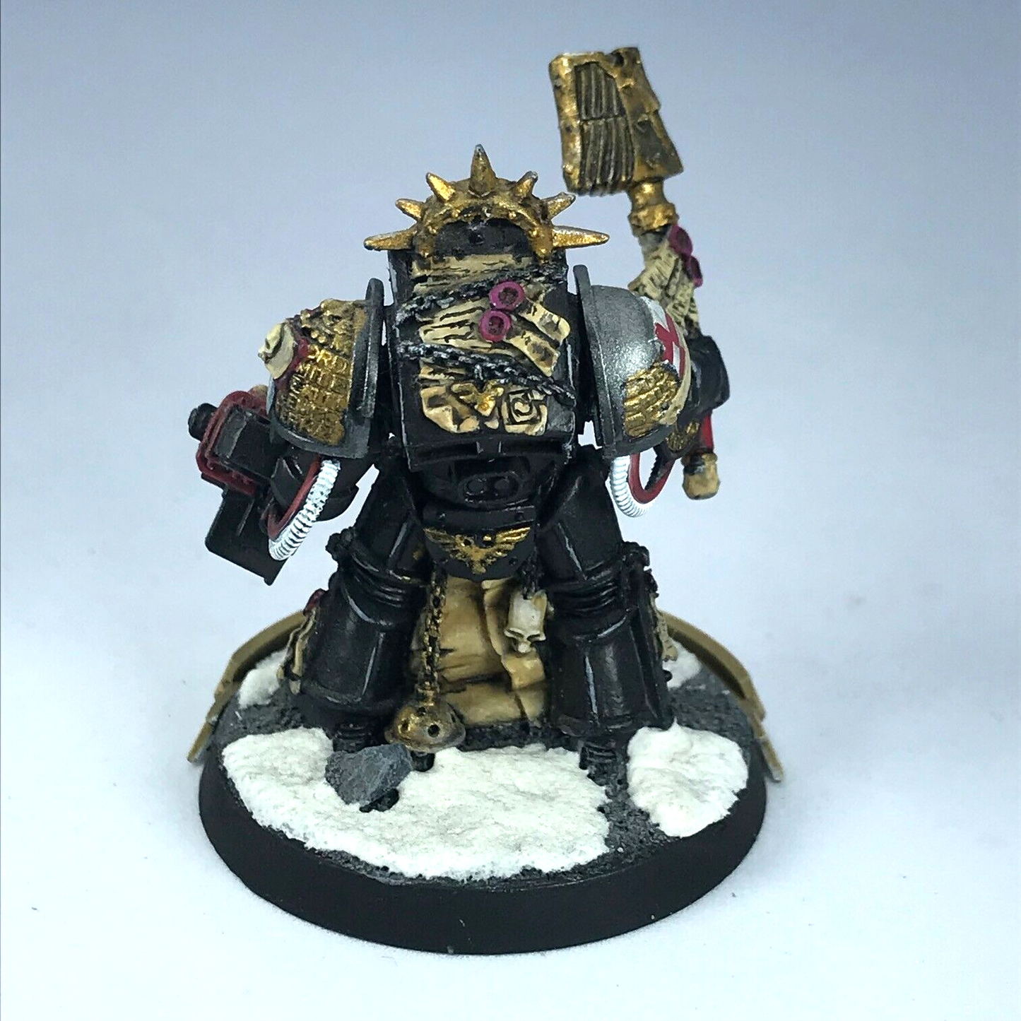 Chaplain in Terminator Armour Space Marines - Warhammer 40K Games Workshop X648