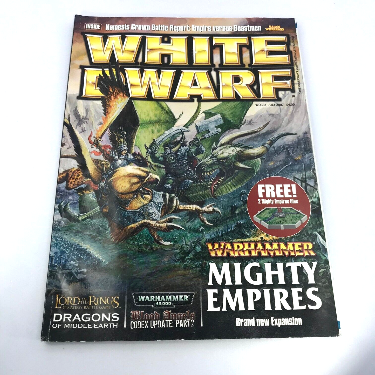 White Dwarf 331 Magazine Games Workshop Warhammer Fantasy 40,000 40K M2