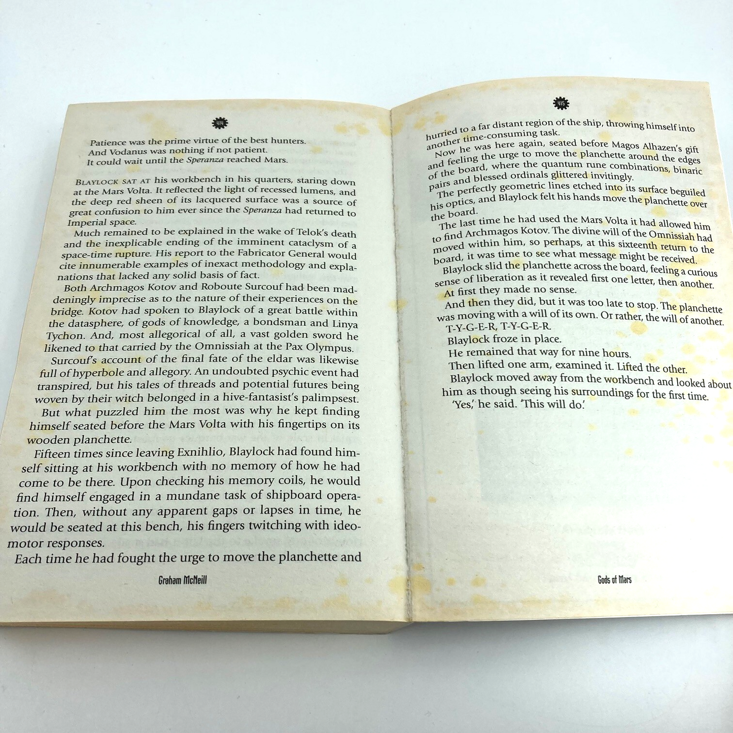 Gods Of Mars - Graham McNeill 2015 Paperback Black Library Warhammer 40k M1701