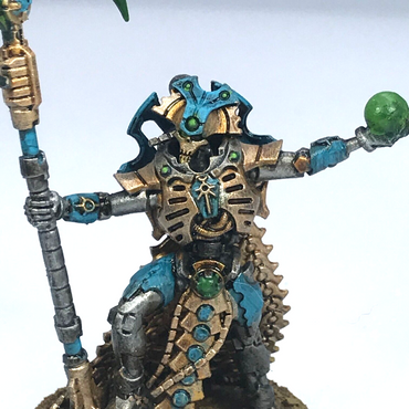 Overlord Necron Necrons - Painted - Warhammer 40K C2389