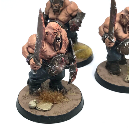 Ogor Mawtribes Ogor Gluttons - Painted - Warhammer Age of Sigmar C3167