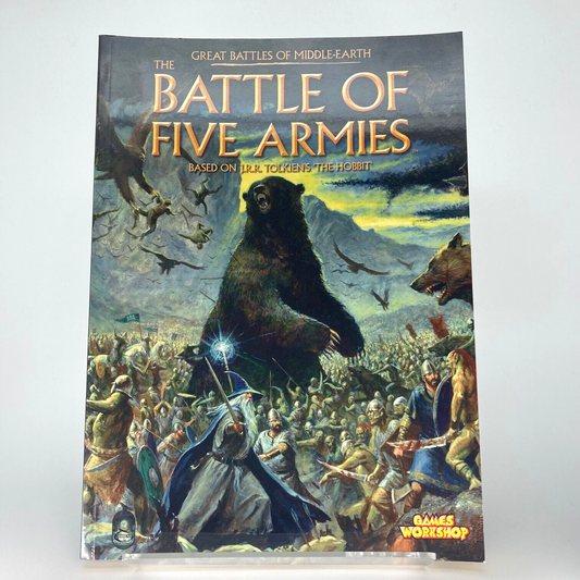 The Battle Of Five Armies - Rulebook Paperback - LOTR Games Workshop M156