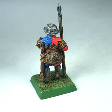 Classic Bretonnia Men At Arms Spearman - Painted - Warhammer Fantasy X8622