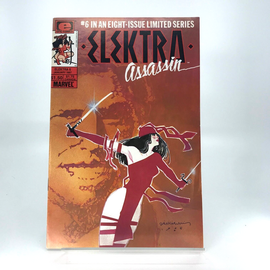 Elektra Assassin Issue 6 Original Vintage Comic - Marvel Comics D92