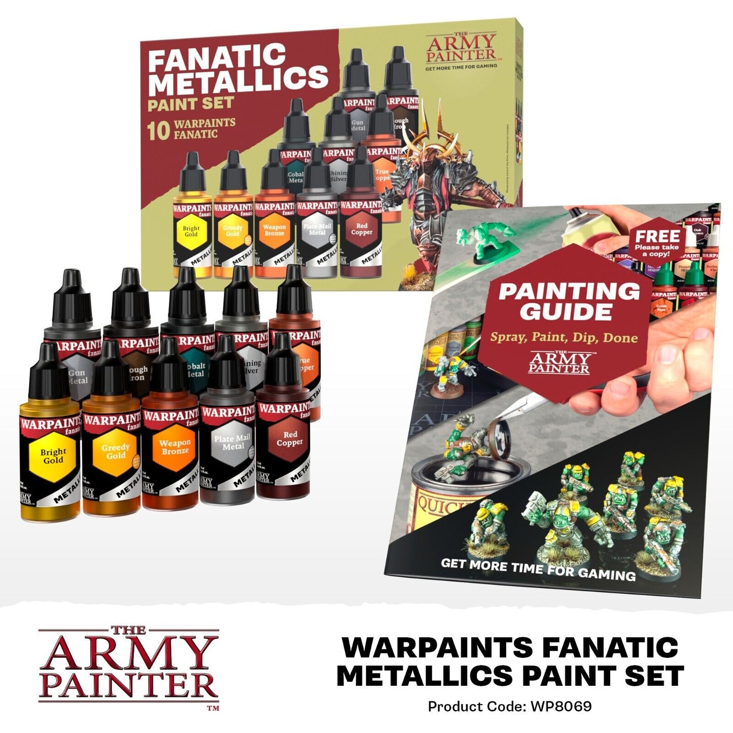 Fanatic Metallics Paint Set - Warpaints Fanatic - The Army Painter