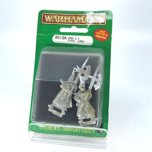 Dark Elf Black Guard of Naggaroth Blister Citadel Warhammer Fantasy Metal C2629