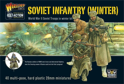 Soviet Infantry (Winter) - Warlord Games Bolt Action Miniatures