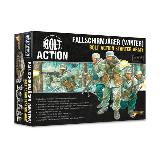 Fallschrimjager (Winter) Starter Army - Warlord Games Bolt Action Miniatures