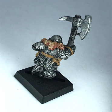 Classic Metal Dwarf Armoured Warrior - Warhammer Citadel Fantasy X7801