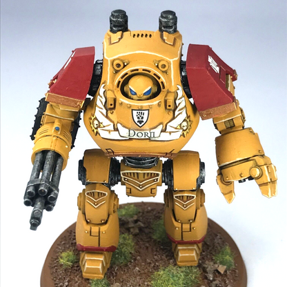 Imperial Fists Contemptor Dreadnought Space Marines Horus Heresy / Warhammer 40K