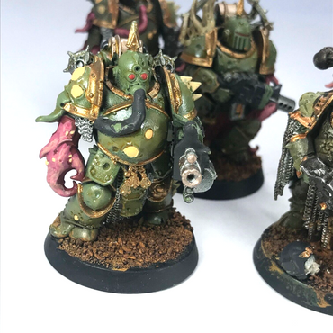 Death Guard Plague Marines Chaos Space Marines - Painted - Warhammer 40K C1254