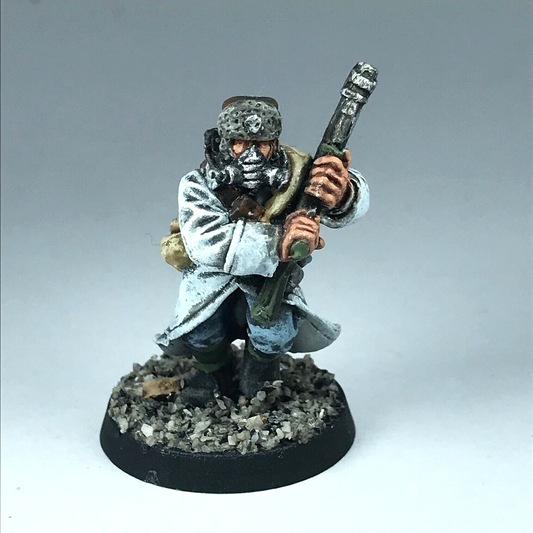 Metal Valhallan Ice Warrior Rifleman Imperial Guard - Warhammer 40K X3597