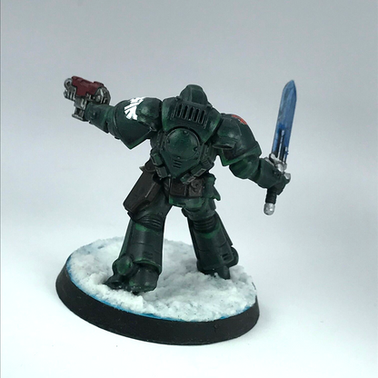 Dark Angels Primaris Lieutenant with Power Sword - Warhammer 40K Painted X2028