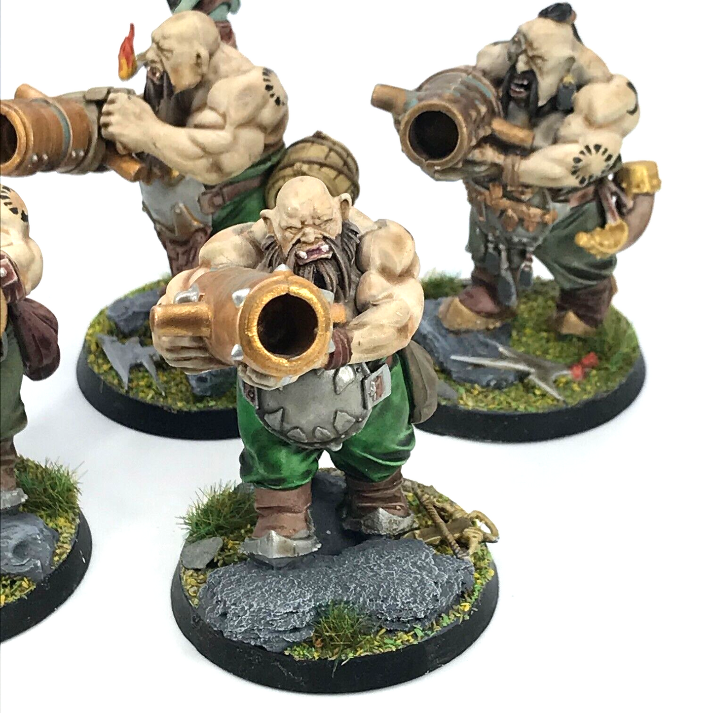 Ogor Mawtribes Leadbelchers - Painted - Warhammer Age of Sigmar C3192